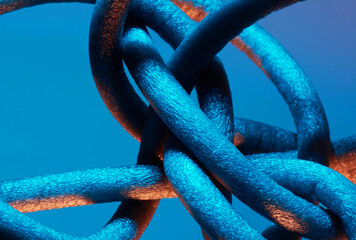 Knot of Worry:  Stress in a Knot