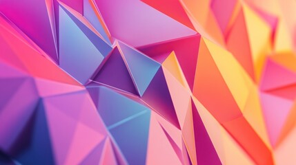 Fototapeta premium Abstract Polygonal Background