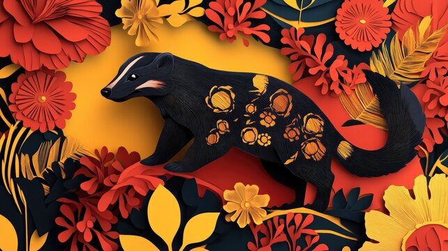 The honey badger or ratel is a mammal known for its wide distribution across various regions including Africa and parts of Asia honey badger mammal widely distributed across regions