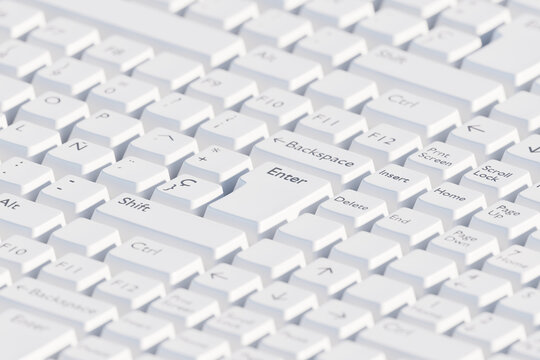 Computer keyboard technology background