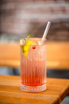 Neroli highball aperitif cocktail