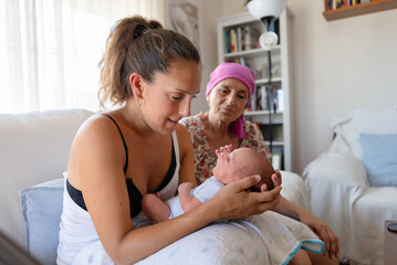 tender family moment