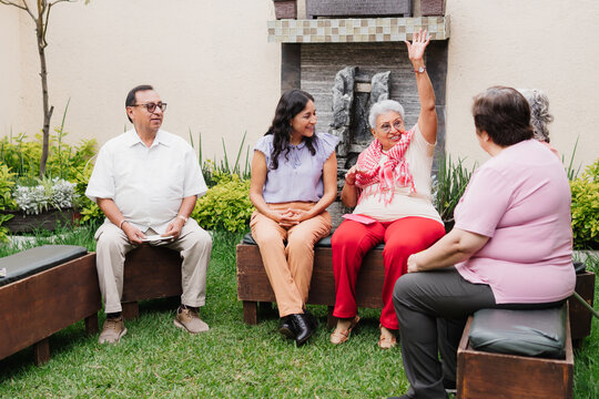 Social club for the elderly.