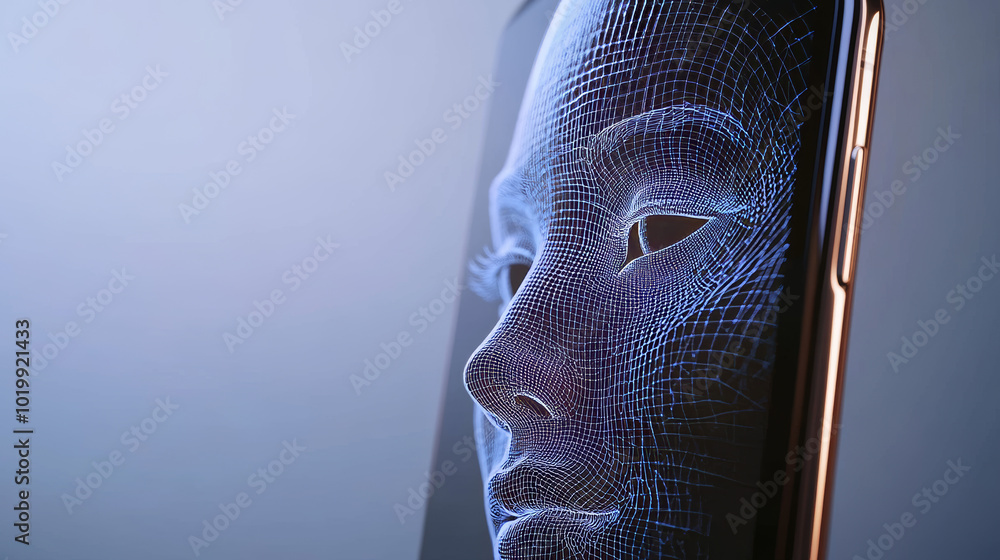 Poster face id uses 3d scanning to recognize your face. this lets your phone verify you and unlock personal