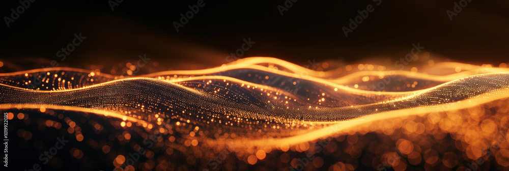 Poster futuristic abstract technology backgrounds designed for long digital tech banners with space for tex