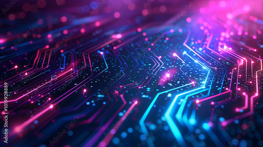 Poster futuristic abstract technology backgrounds designed for long digital tech banners with space for tex