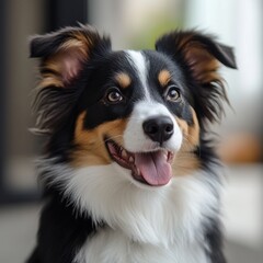 Happy Border Collie.