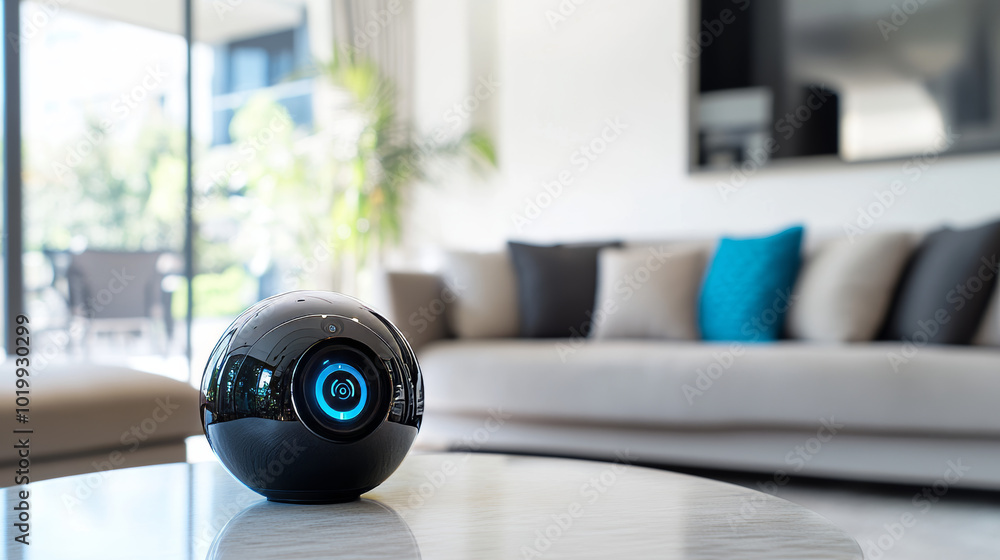 Poster a smart home security system protects your internet-connected devices. it's like a digital shield th