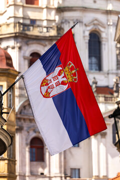 Serbian flag 