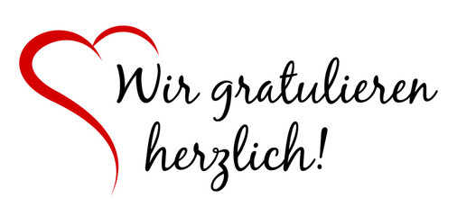 Wir gratulieren herzlich