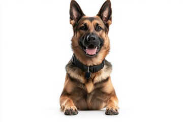 Happy German Shepherd.