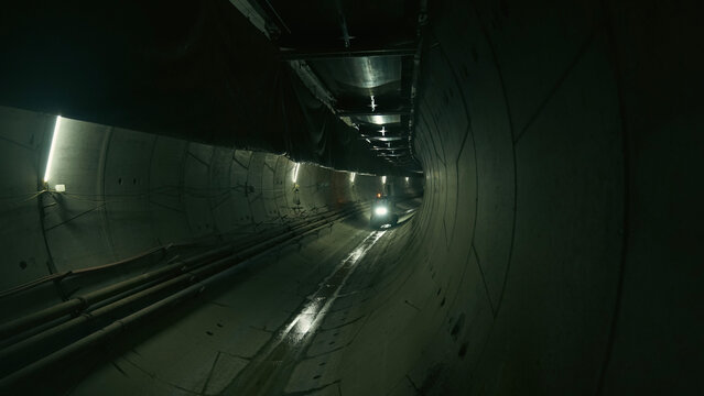 Fototapeta Metro Tunnel Construction