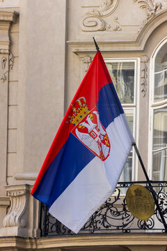 Serbian flag 