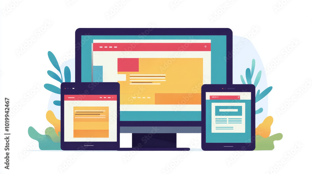 Poster we build software and websites that work on all devices: computers, tablets, and phones. we create b
