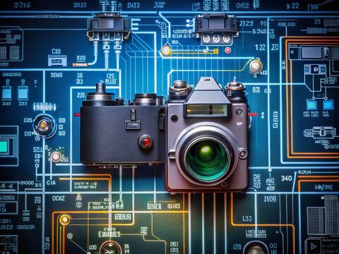 Series and Parallel Circuit Diagrams for Educational Purposes in Electronics and Electrical Engineering