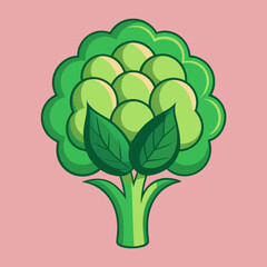broccoflower-vector
