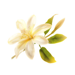 Lemons Garden Clipart Vector Illustration