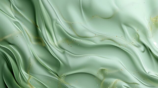 Pastel green luxury gold glitter metallic spash