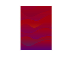 Abstract red wave background. Flowing shapes elements. Perfect for graphic design, website, banner, brochure, poster or advertisement.