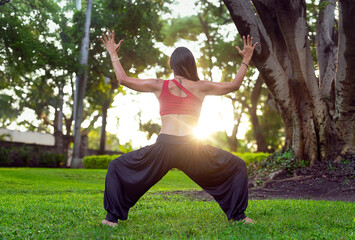 Sun-Kissed Serenity: A Latin Woman's Yoga Story