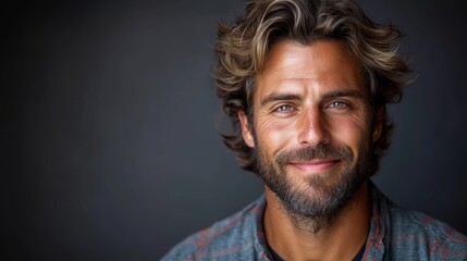 Obraz premium Handsome Man Smiling.