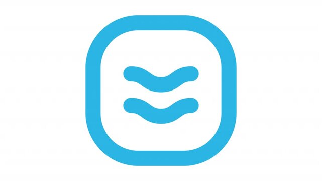 Approximately Equal animation for social media, presentations, videos, websites, etc. No background, Alpha channel