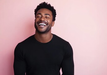 Fototapeta premium Happy Man Laughing.
