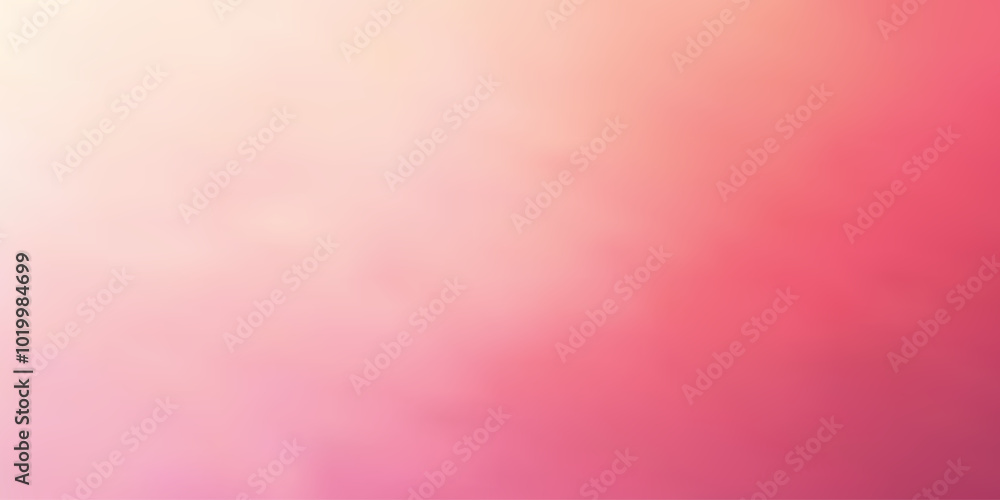 Leinwandbilder Abstract Color vector banner. Pastel gradient  pattern. Blurred light fuzz colorful gradient background. Vector soft horizontal backdrop