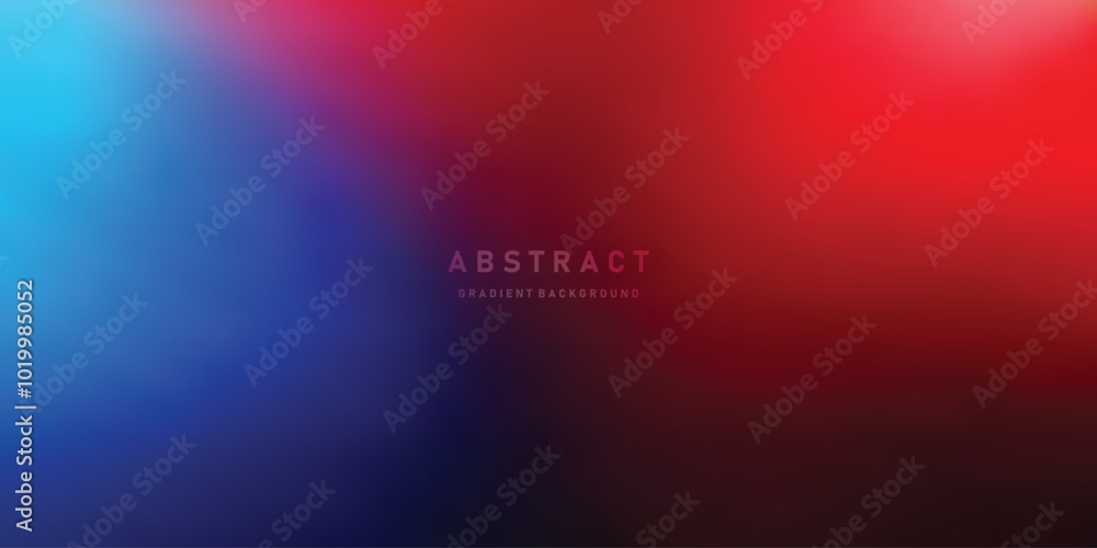 Poster Abstract Color vector banner. Pastel gradient  pattern. Blurred light fuzz colorful gradient background. Vector soft horizontal backdrop