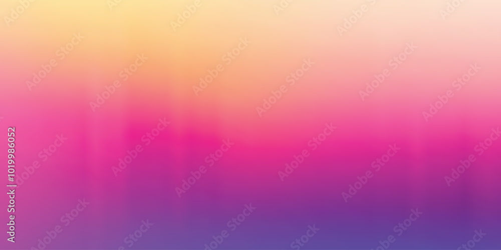 Aufkleber Abstract Color vector banner. Pastel gradient  pattern. Blurred light fuzz colorful gradient background. Vector soft horizontal backdrop