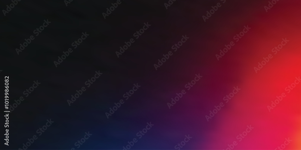Poster Abstract Color vector banner. Pastel gradient  pattern. Blurred light fuzz colorful gradient background. Vector soft horizontal backdrop