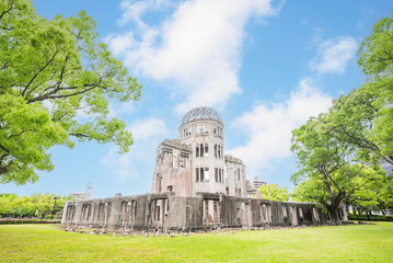 世界遺産・原爆ドーム　広島県広島市