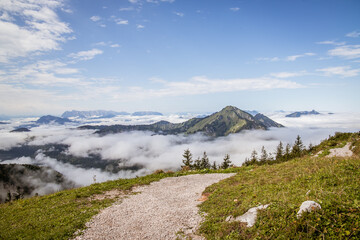 Bergweg, Weg ins Gl&uuml;ck