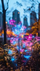 Fototapeta premium The Augmented Playground, Augmented Reality AR and Virtual Reality VR