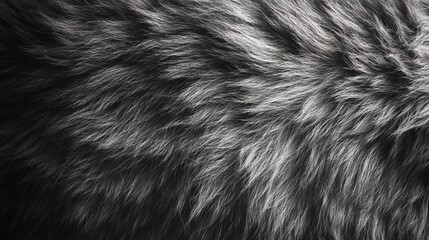 Naklejka premium Animal cat fur texture background