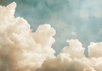 blue sky with clouds