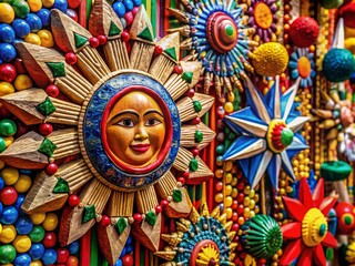 Traditional Filipino Symbols Representing Culture, Heritage, and National Identity in Vibrant Design