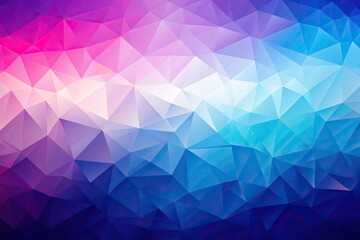 blue, purple, pink, gradient, abstract, polygons, background, panoramic