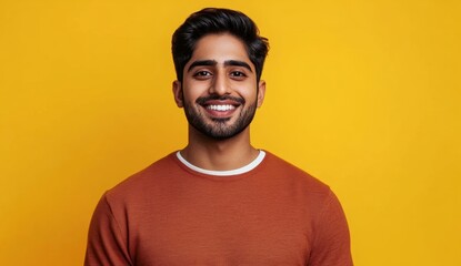 Obraz premium Smiling Man Portrait.