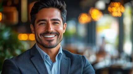 Obraz premium Happy Man Portrait.
