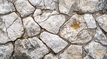 Obraz premium A textured stone-themed poster template perfect for rustic designs, offering generous white space for your text.