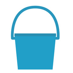 シンプルなひとつのバケツのイラスト