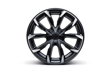 Obraz premium Wheel alloy wheels rim isolated on white background