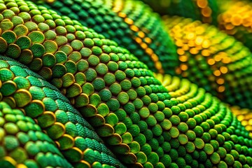 Obraz premium Vibrant Green and Gold Textures in Nature Showcasing the Beauty of Earth’s Color Palette