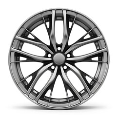 Obraz premium Wheel alloy wheels rim on white background