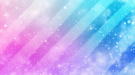 Obraz premium Abstract sparkling diagonal pattern in pink and teal gradient