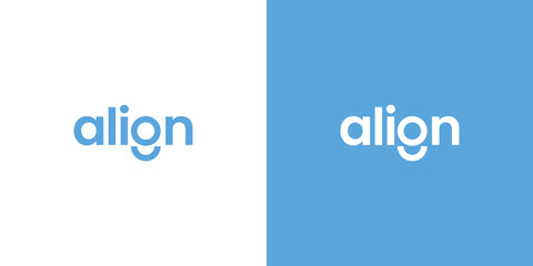 Align Type Logo Design