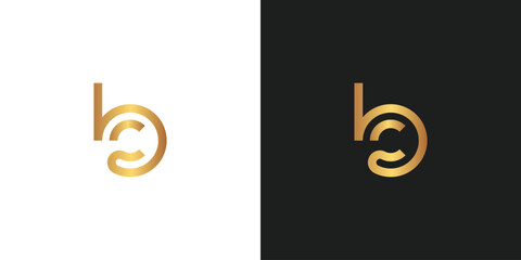 Letter BC Logo Design