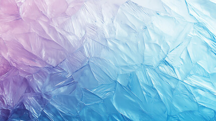 Obraz premium Abstract textured ice surface with pink and blue gradient