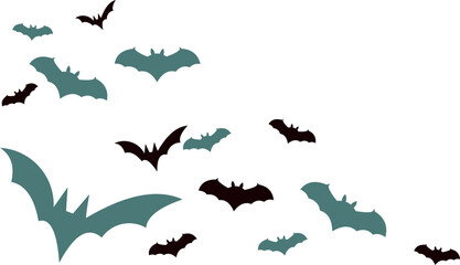 Bat Corner Decoration